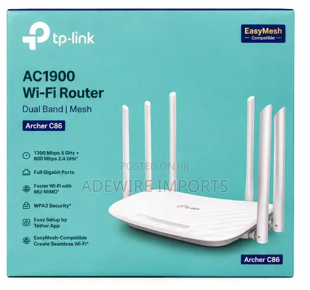 TP-Link Router AC1900 C86(with Vat)