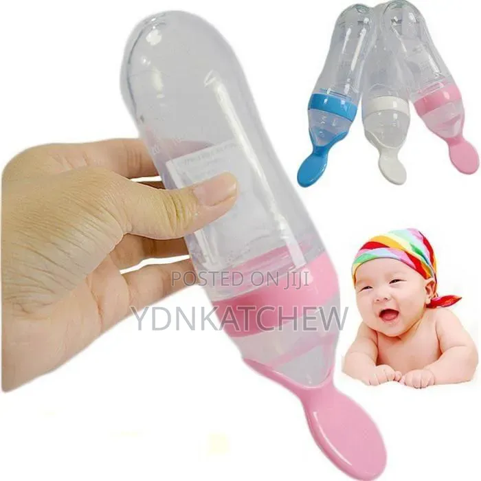 Silcone Bottle Spoon Feeder
