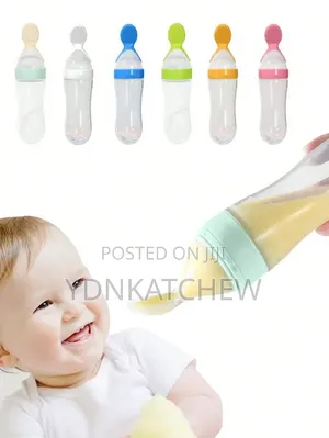 Silcone Bottle Spoon Feeder