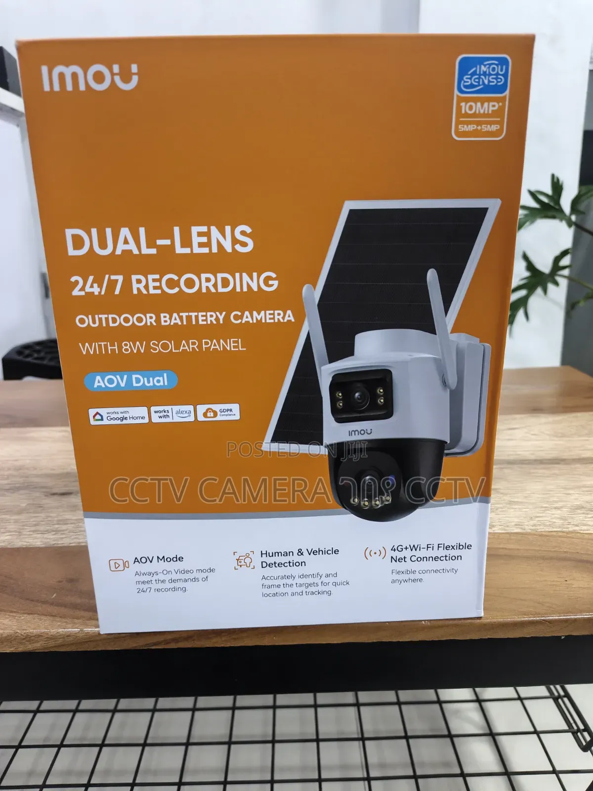 Imou10mp Wifi Dual Lens Outoor Battery Camera