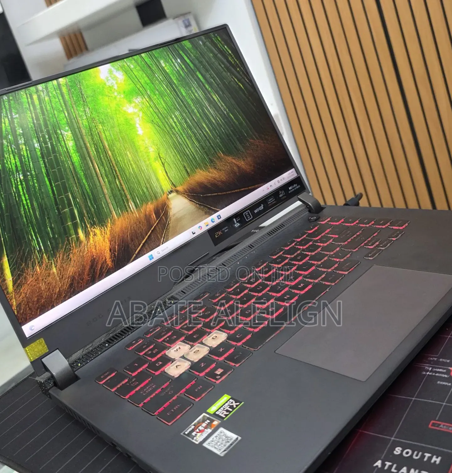 New Laptop Asus ROG Strix G15 16GB AMD Ryzen 9 SSD 512GB
