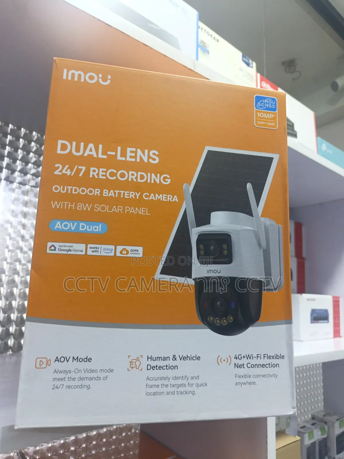 Imou Dual Lens 4g and Wifi Camera