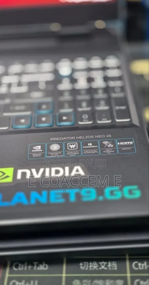 New Laptop Acer Predator Helios 16 16GB Intel Core i7 SSD 512GB