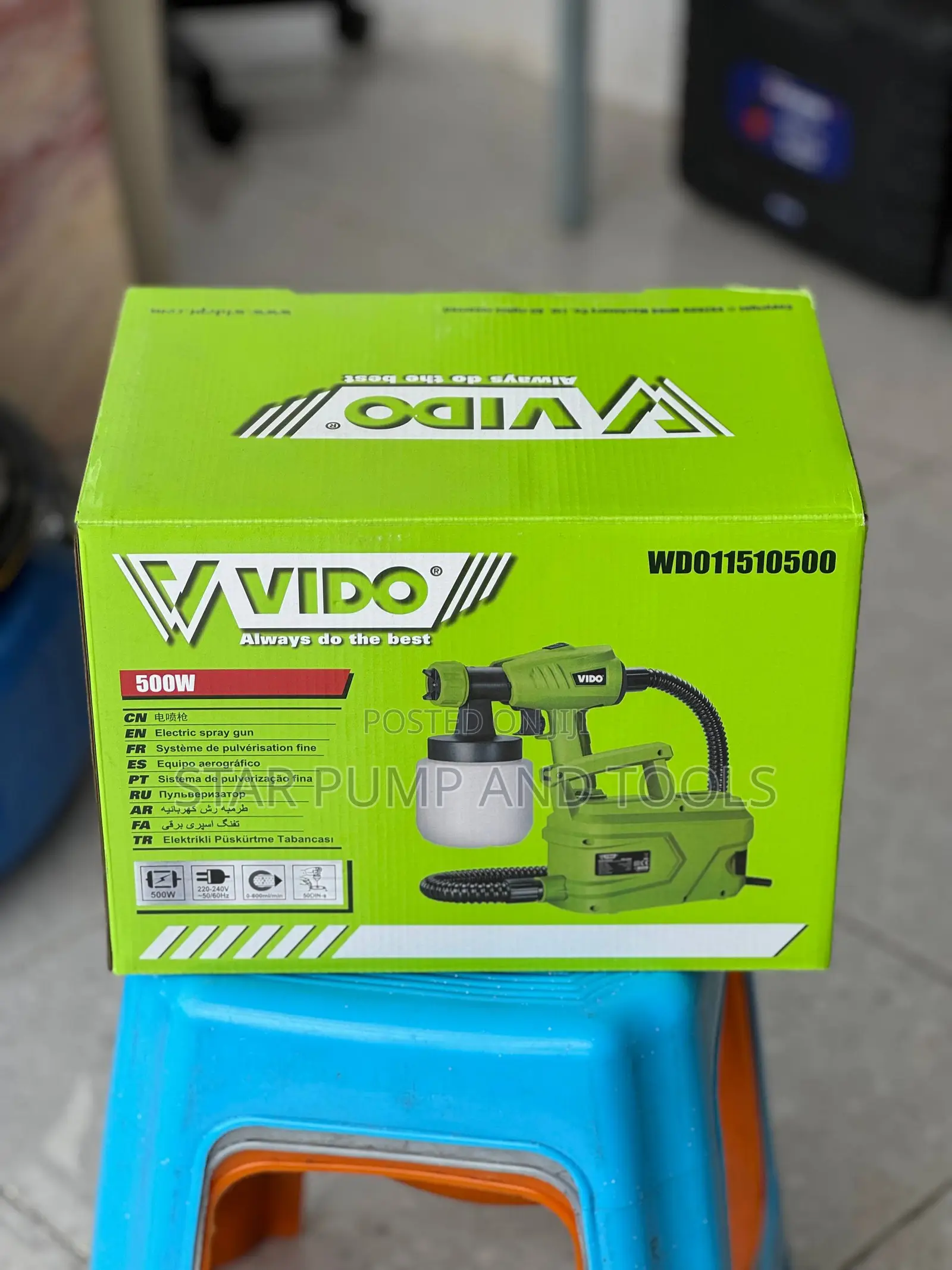 Vido Spray Gun 500w
