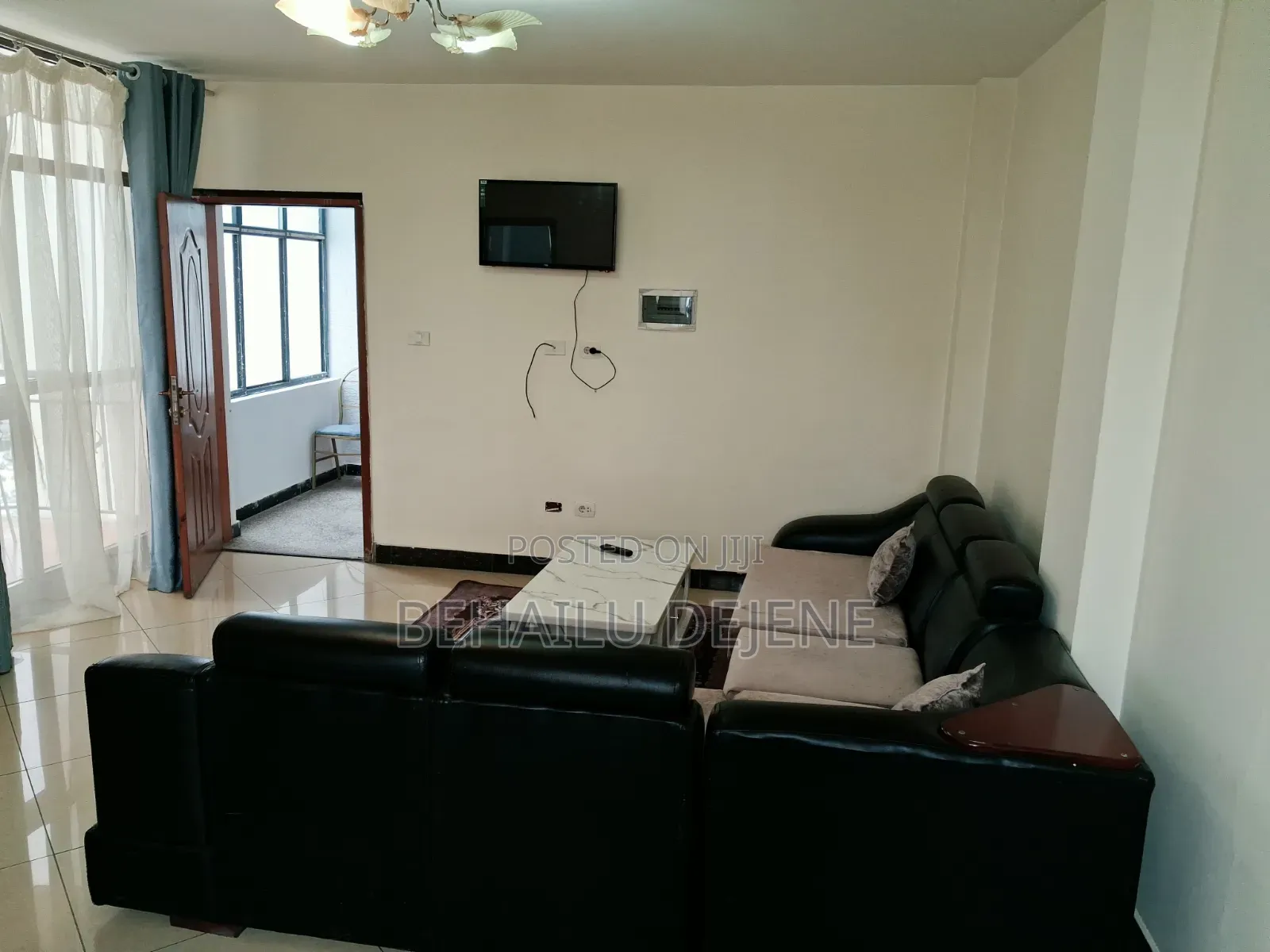 Furnished Studio Apartment in ሉሲ ሰብሪና ገስት ሀውስ, Bole for rent