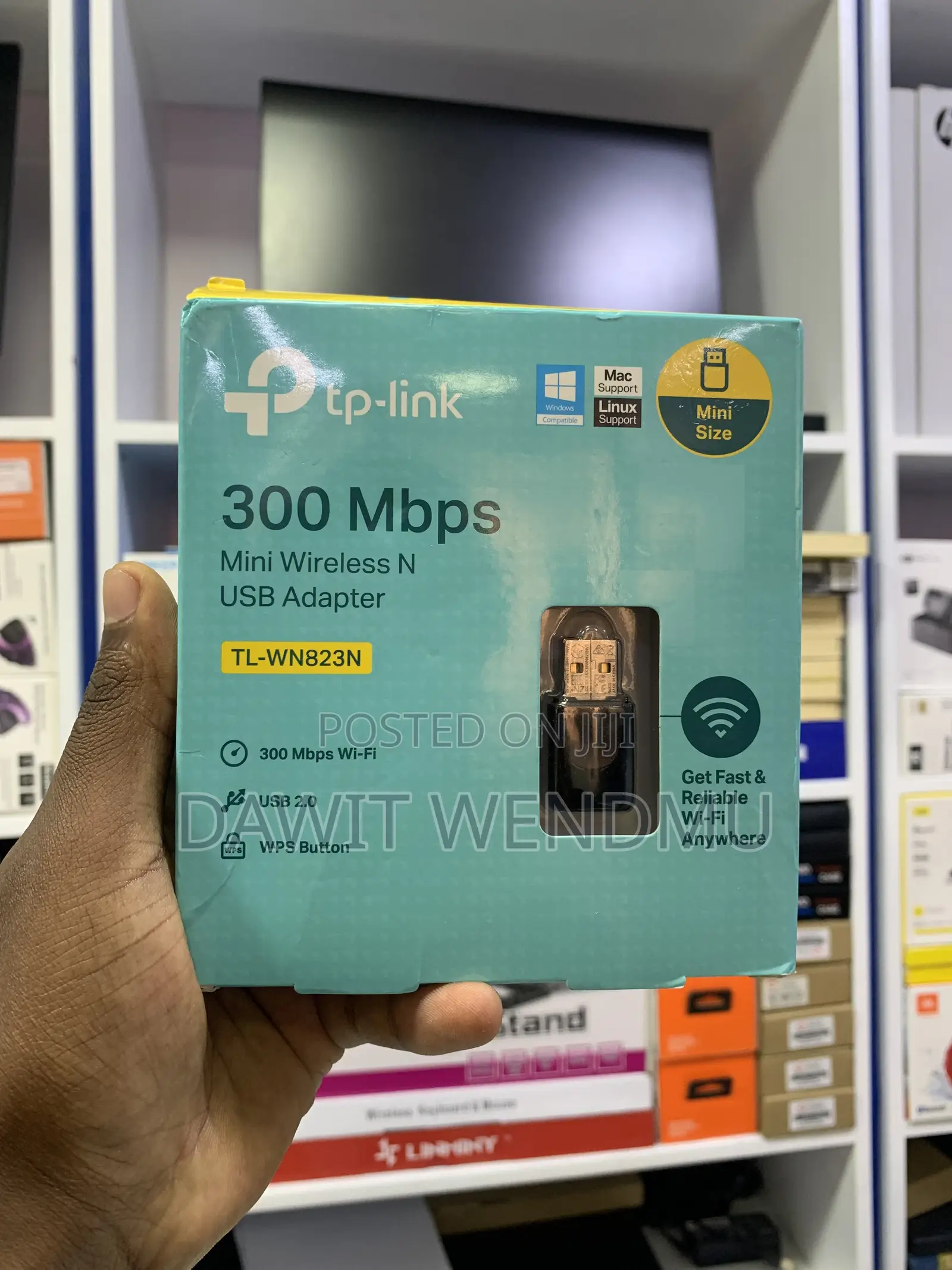  TP-Link TL-WN823N 300Mbps Mini Wireless N USB Adapter 