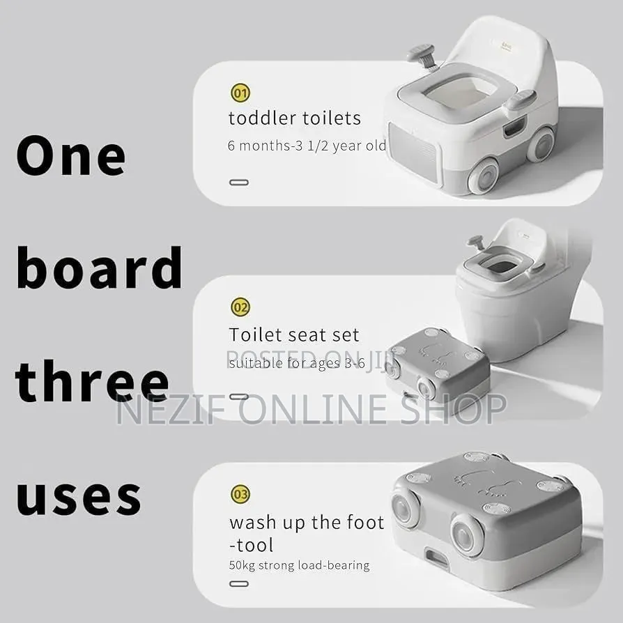 3-in-1 Toddler Potty Training Set