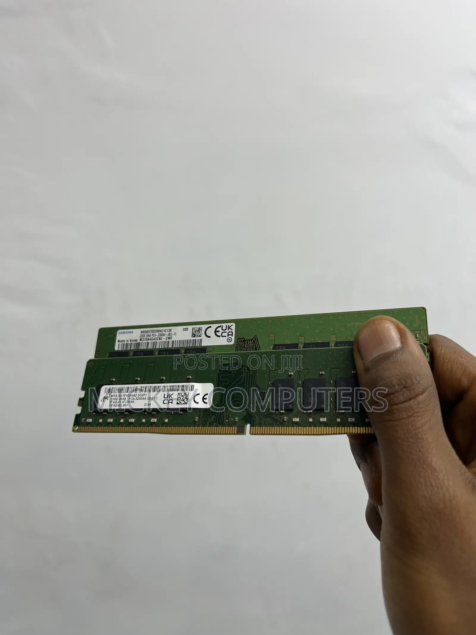 32GB DDR4-3200 Desktop UDIMMs