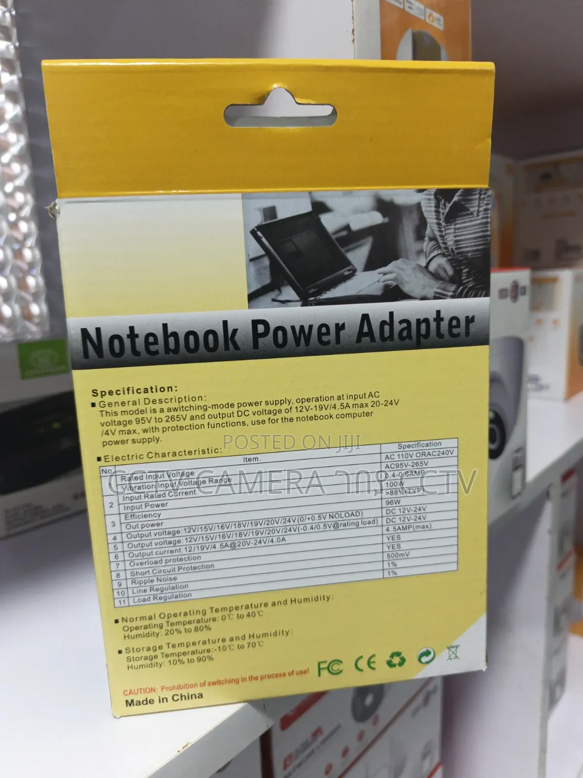 Notebook Power Adapter 8separate 12-24v