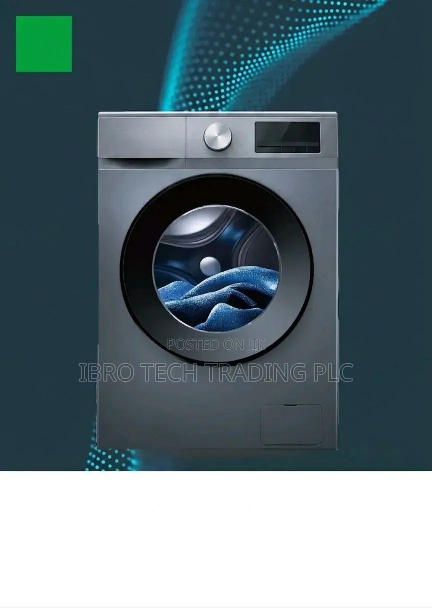 Syinix 8kg Full Automatic Steamer Washing Machine