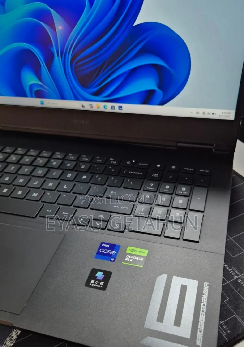 New Laptop HP Omen 16 16GB Nvidia SSD 1T