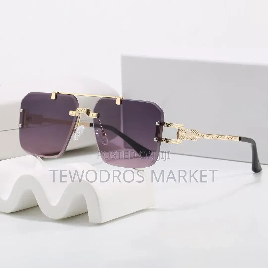 ኦርጅናል Luxury Rimless Gradient Sunglasses