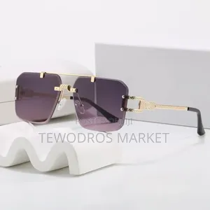 ኦርጅናል Luxury Rimless Gradient Sunglasses