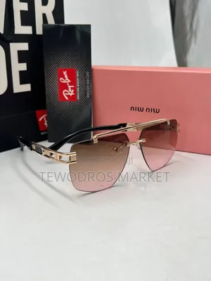 ኦርጅናል Luxury Rimless Gradient Sunglasses