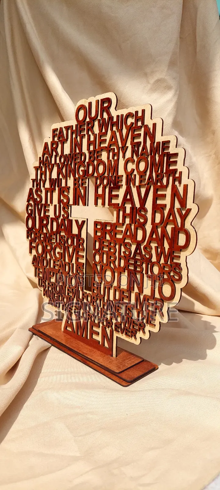 Our Father Prayer Sign Gift