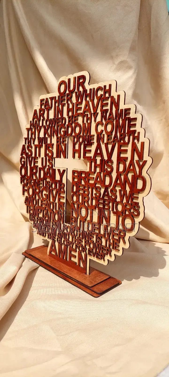 Our Father Prayer Sign Gift
