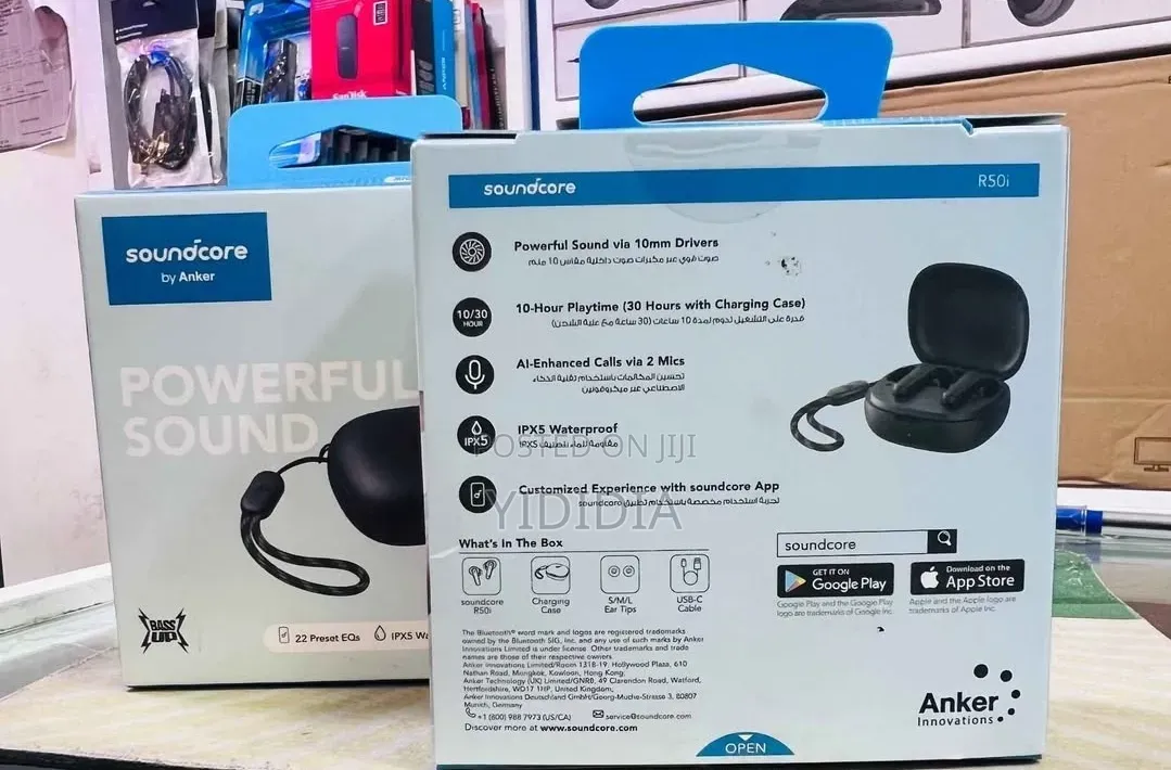 Soundcore R50i True Wireless Earbuds — Powerful Sound