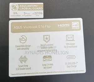 New Laptop Asus Vivobook 16 16GB Intel Core i9 SSD 1T