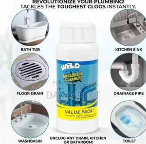 Wild Tornado Sink Drain Cleaner(ሲንክ እና የፍሳሽ ማጽጃ)