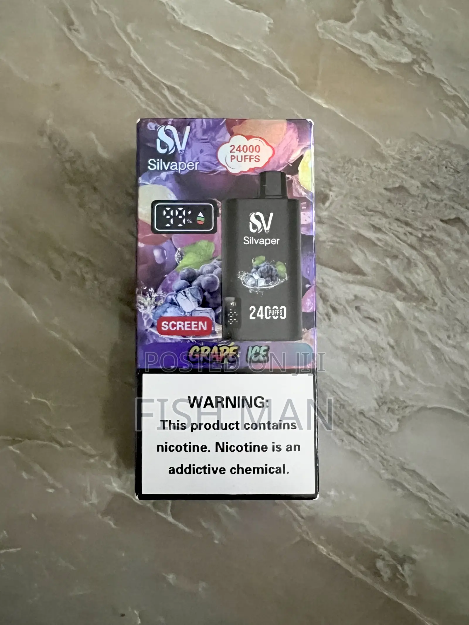 ELECTRIC CIGARETTE 24,000 Puffes