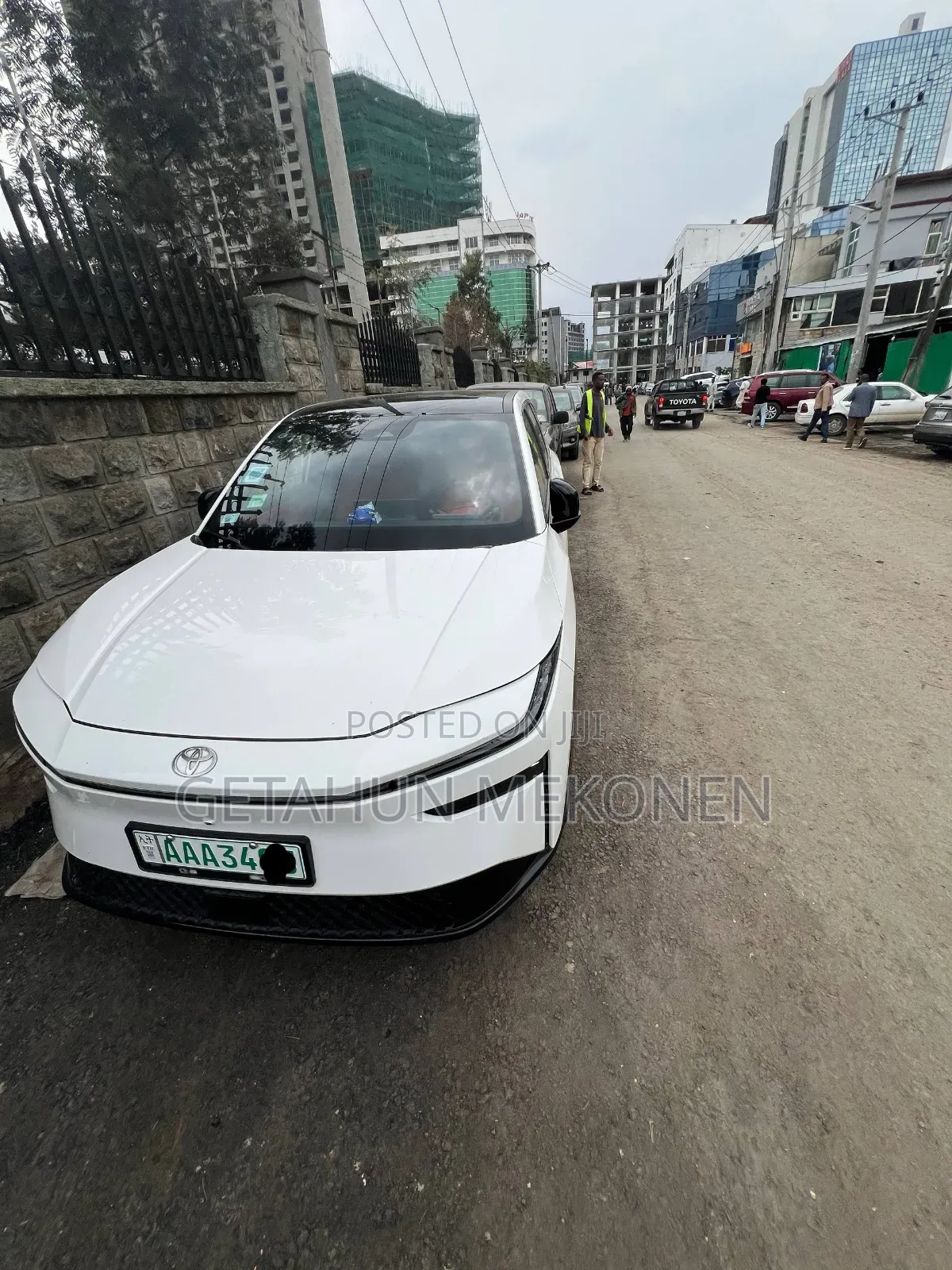 New Toyota bZ3 2025 White