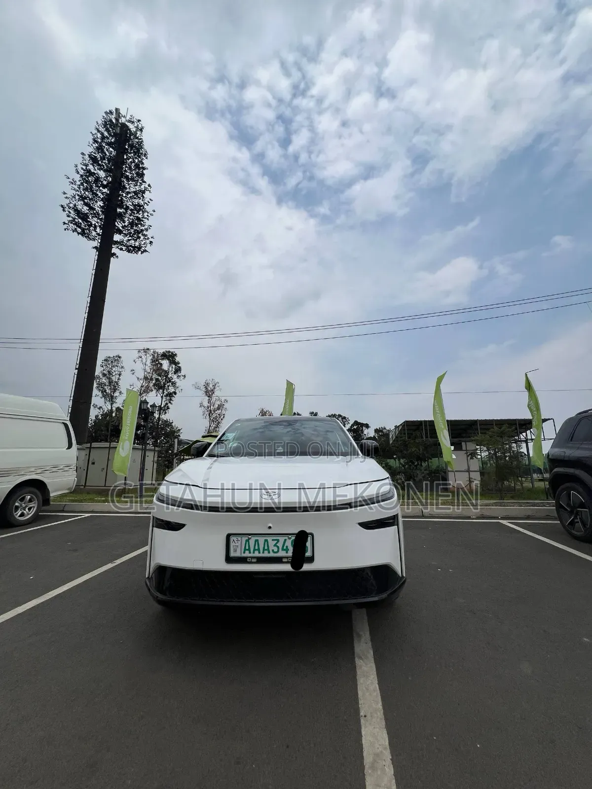 New Toyota bZ3 2025 White