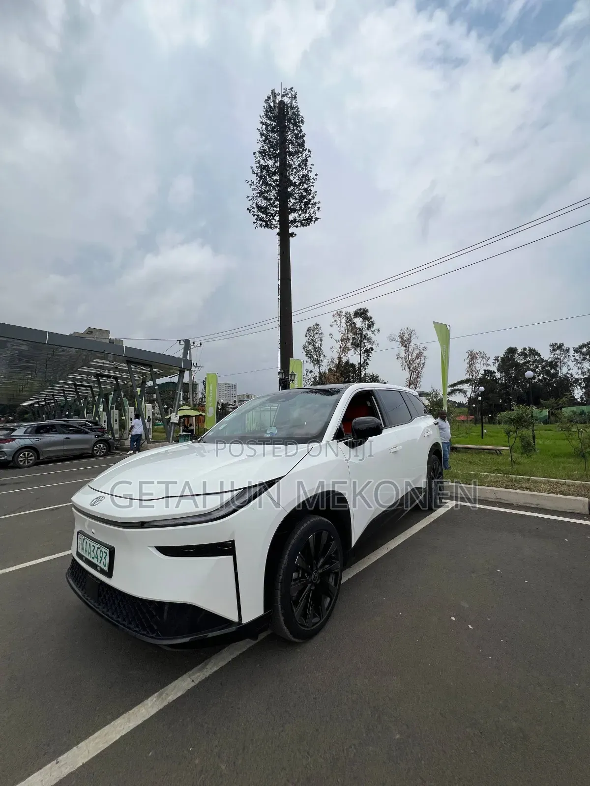New Toyota bZ3 2025 White