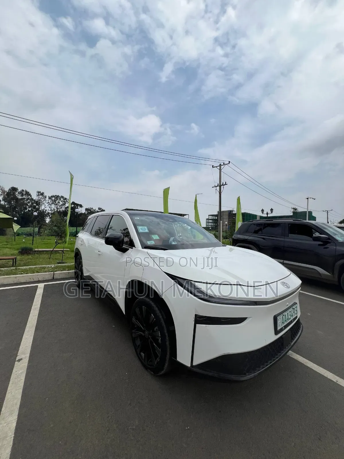 New Toyota bZ3 2025 White