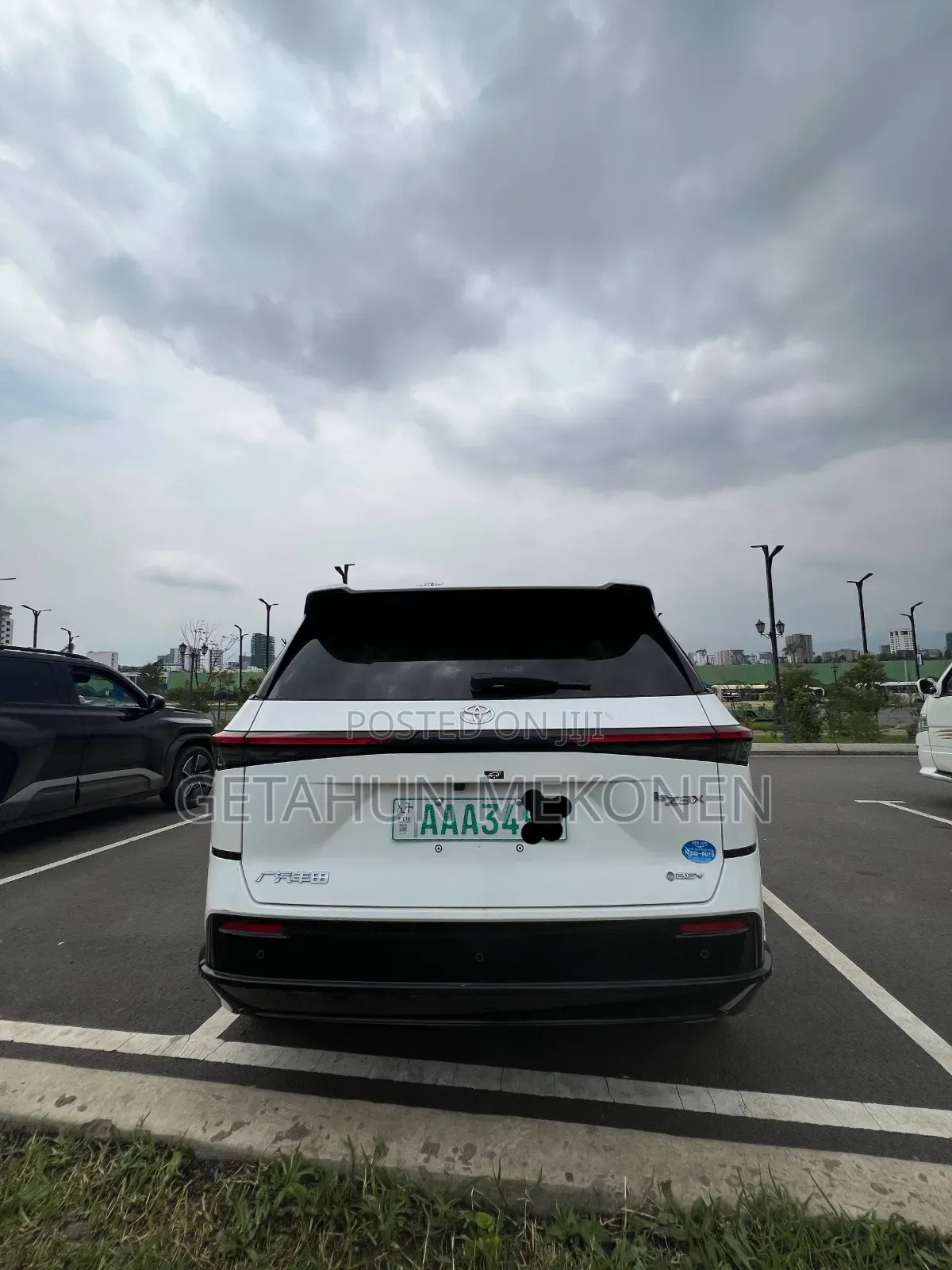 New Toyota bZ3 2025 White