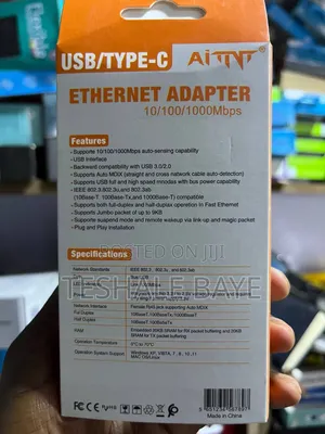 USB Type C Ethernet Cable ( Adapter)