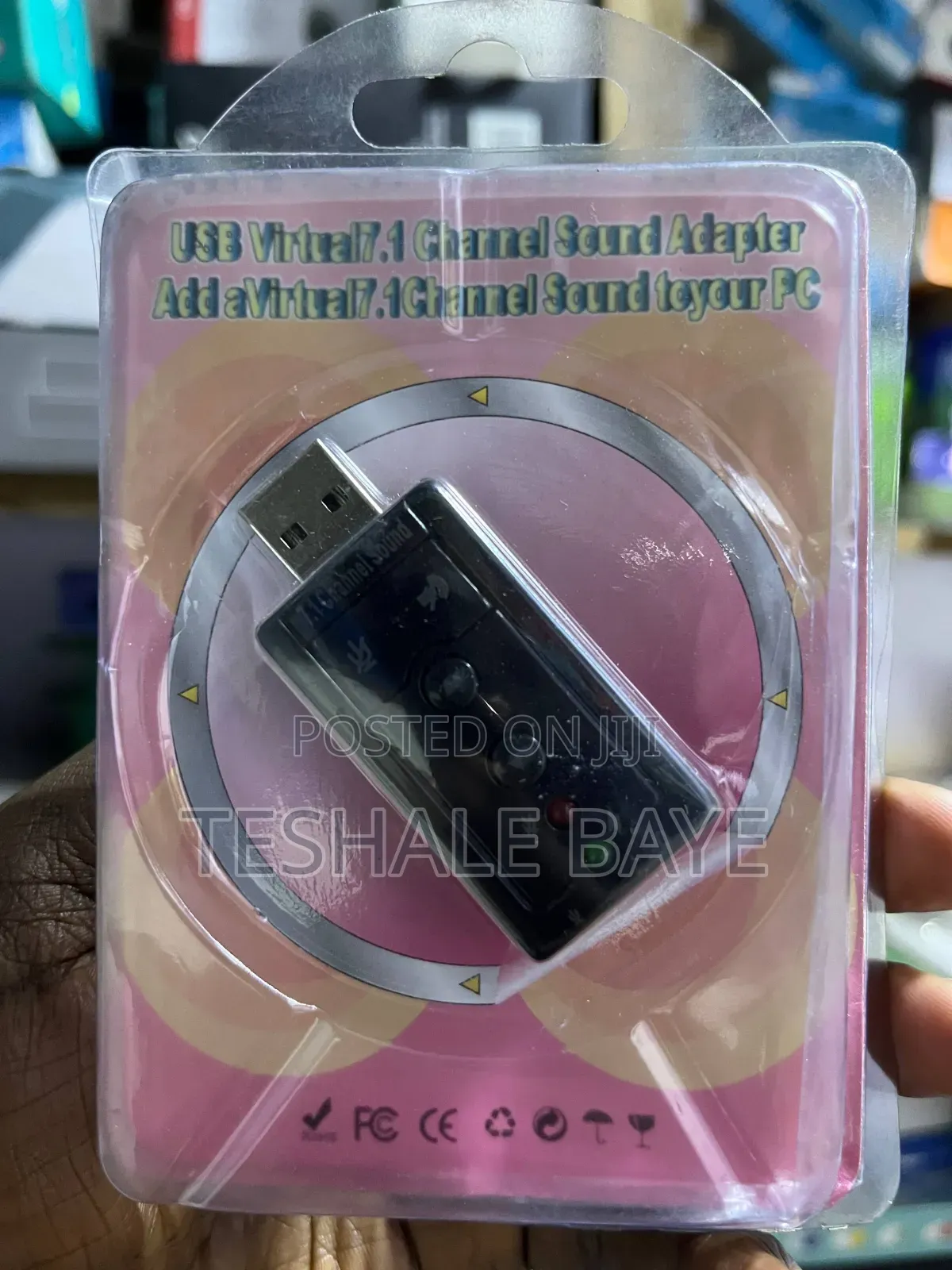 USB Vertual 7.1 Sound Adaptor