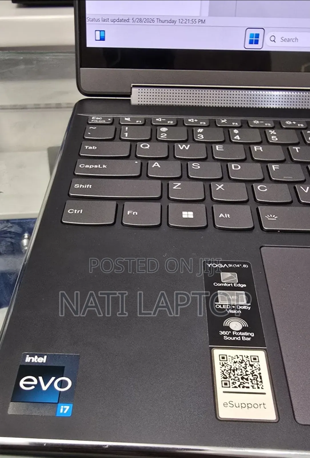 New Laptop Lenovo Yoga 9i 16GB Intel Core i7 SSD 1T