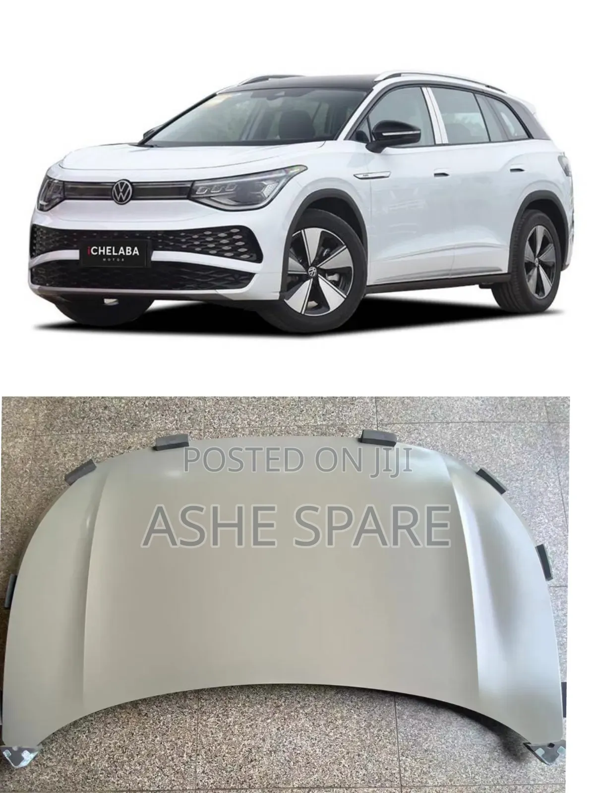 Volkswagen ID6 Engine Hood ( የሞተር ኮፈን )