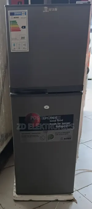 Boss Double Door Refrigator Modl 260