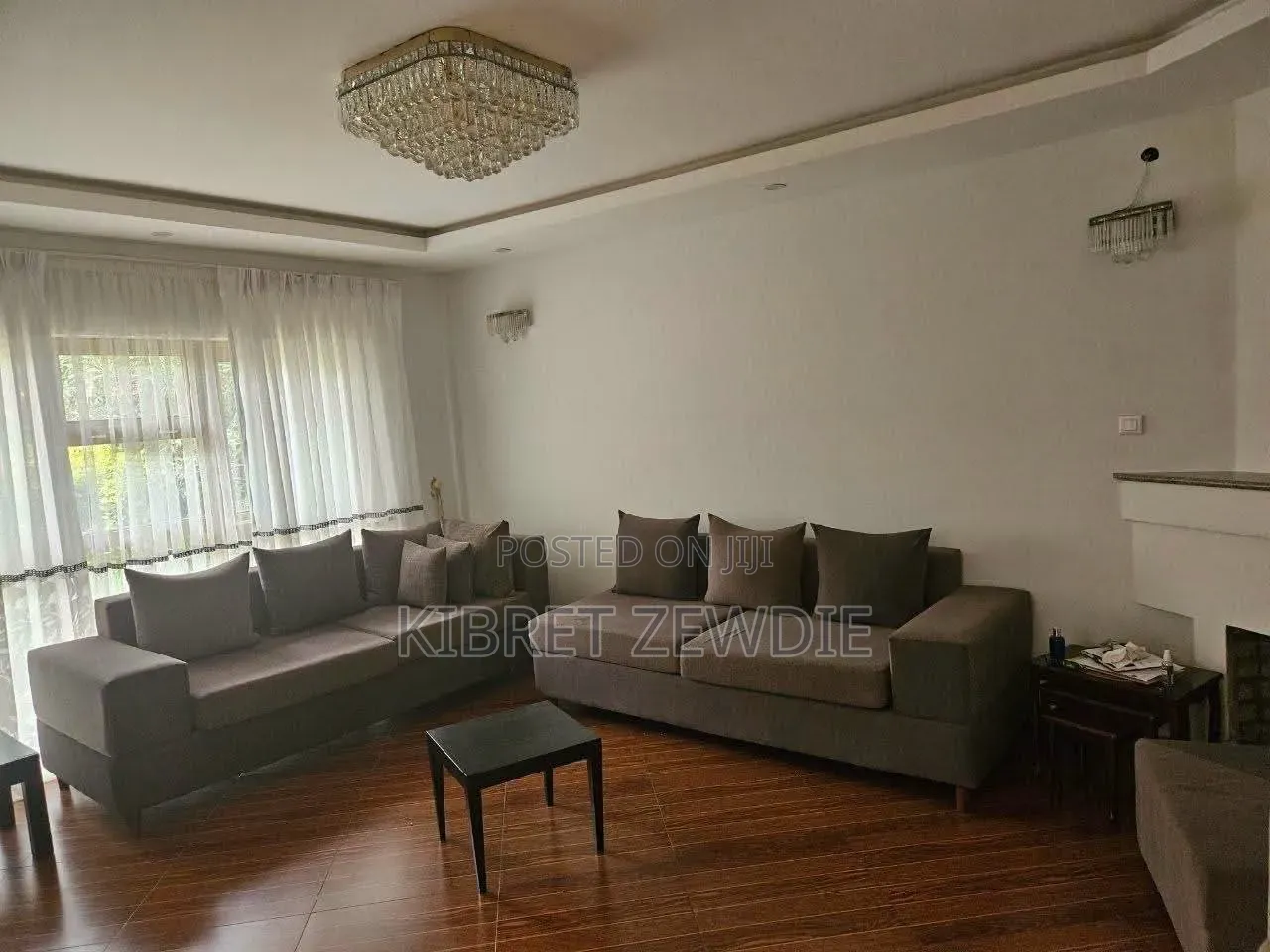 Furnished 5bdrm House in Kibert Zewdie, Bole for sale