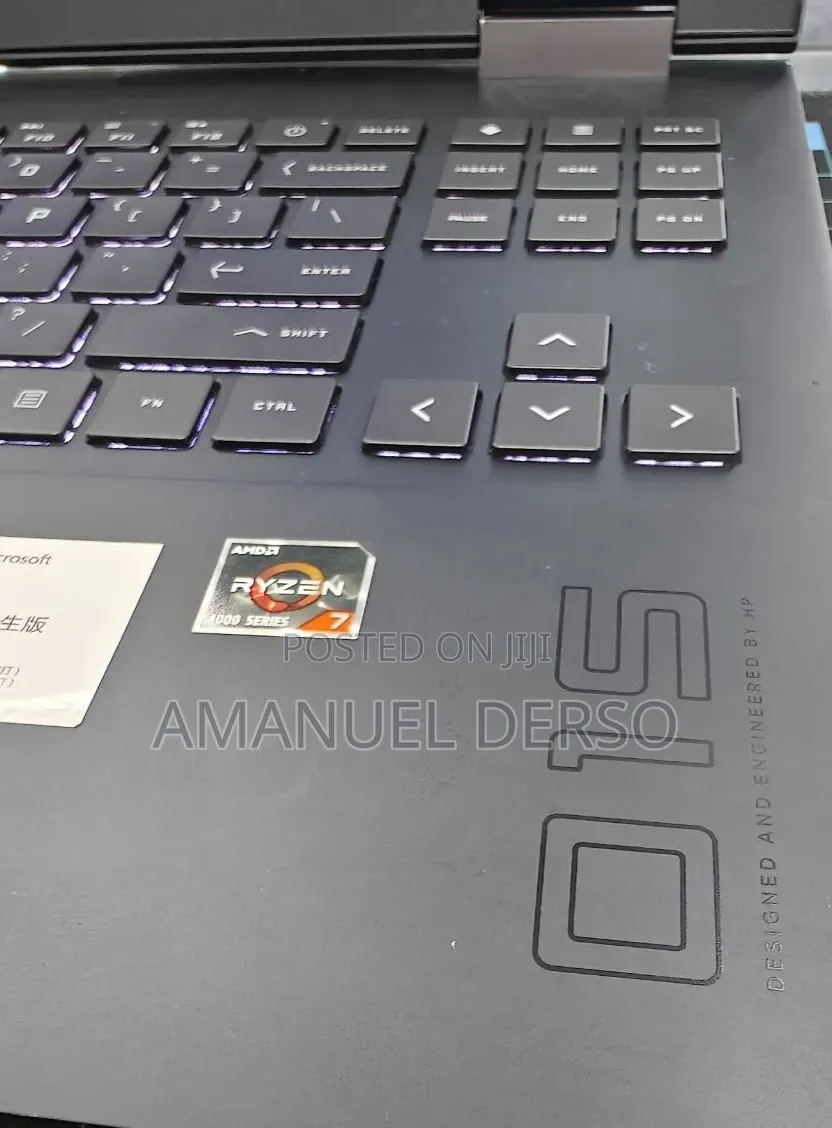 New Laptop HP Omen 15t 16GB AMD Ryzen 7 SSD 512GB