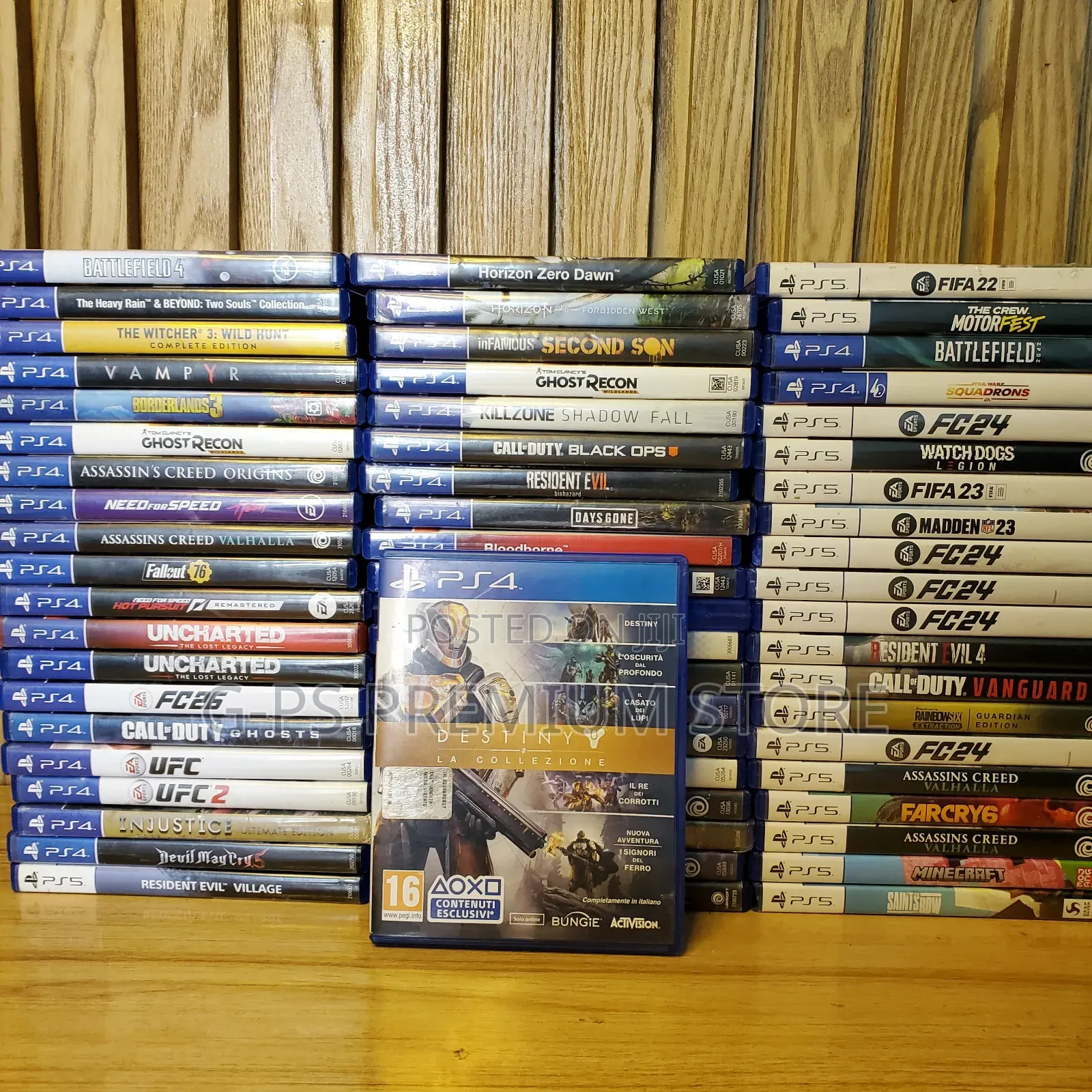 PlayStation Games ለቤትና Game Zone