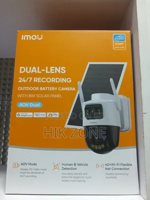 Imou SolarPanel Dual Lens 24/7 Recordng