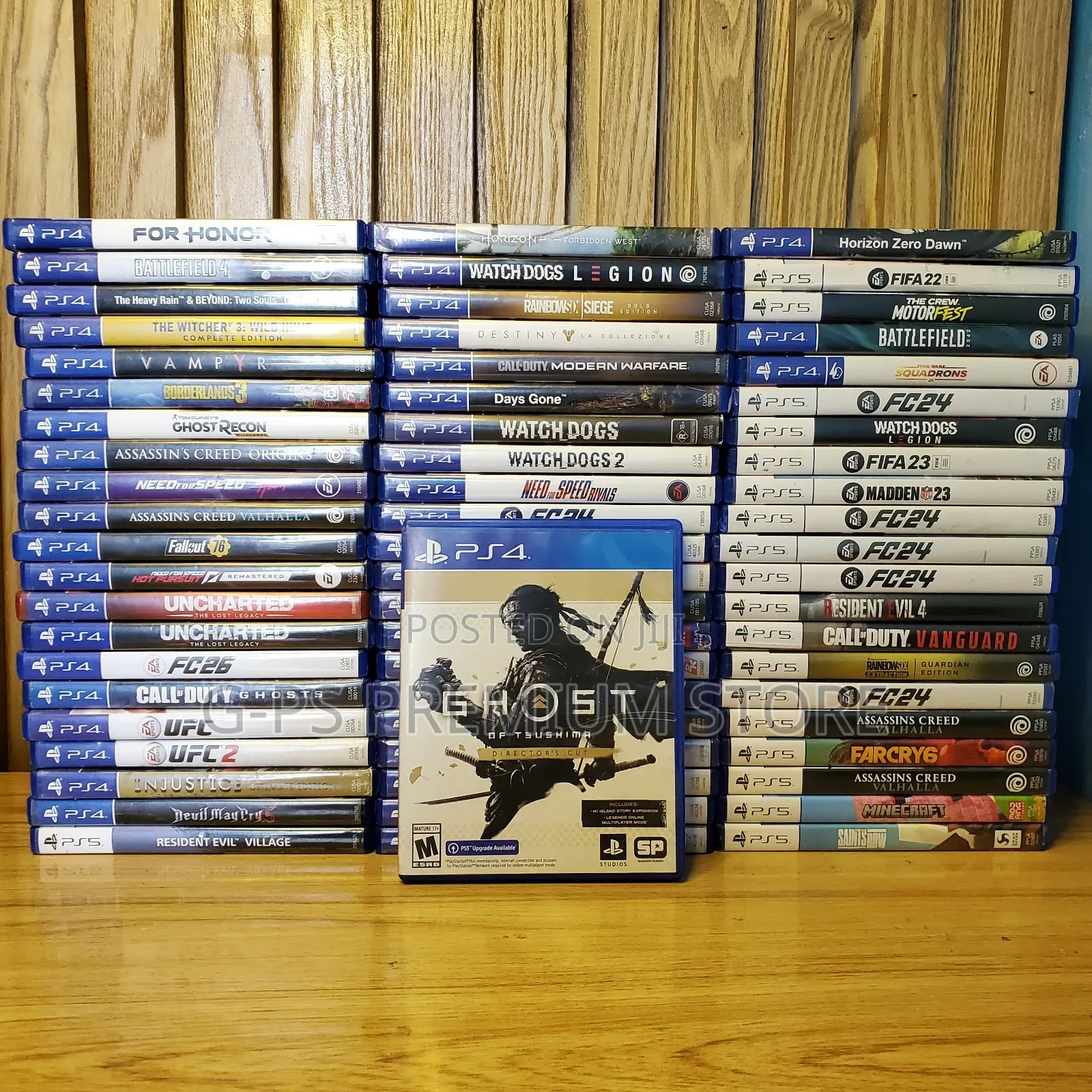 PlayStation CD Games በተለያዩ አይነቶች