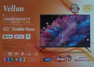 Vellum 43"new 2026 Model Smart TV