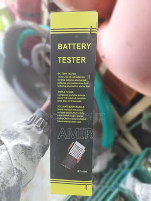 የመኪና ባትሪ ቴስተር 12/24v - Analog Heavy Duty Battery Load Tester