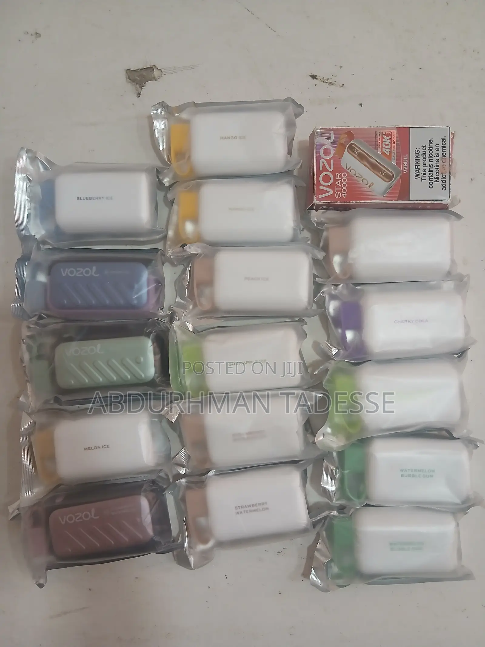 Vape Vozel / Paff Vape Price in Ethiopia