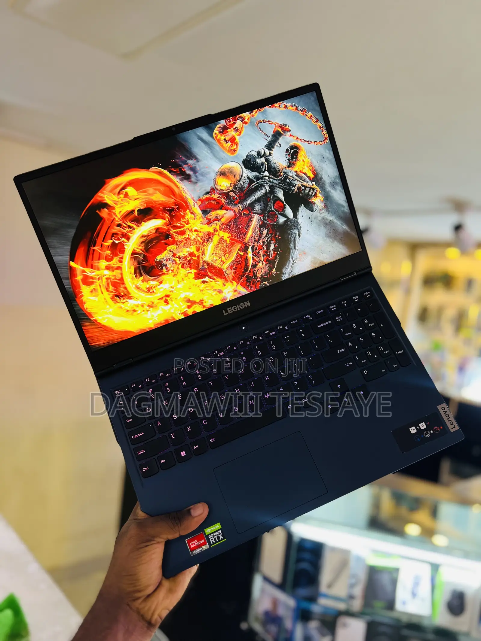 New Laptop Lenovo Legion 5 16GB AMD Ryzen 7 SSD 512GB