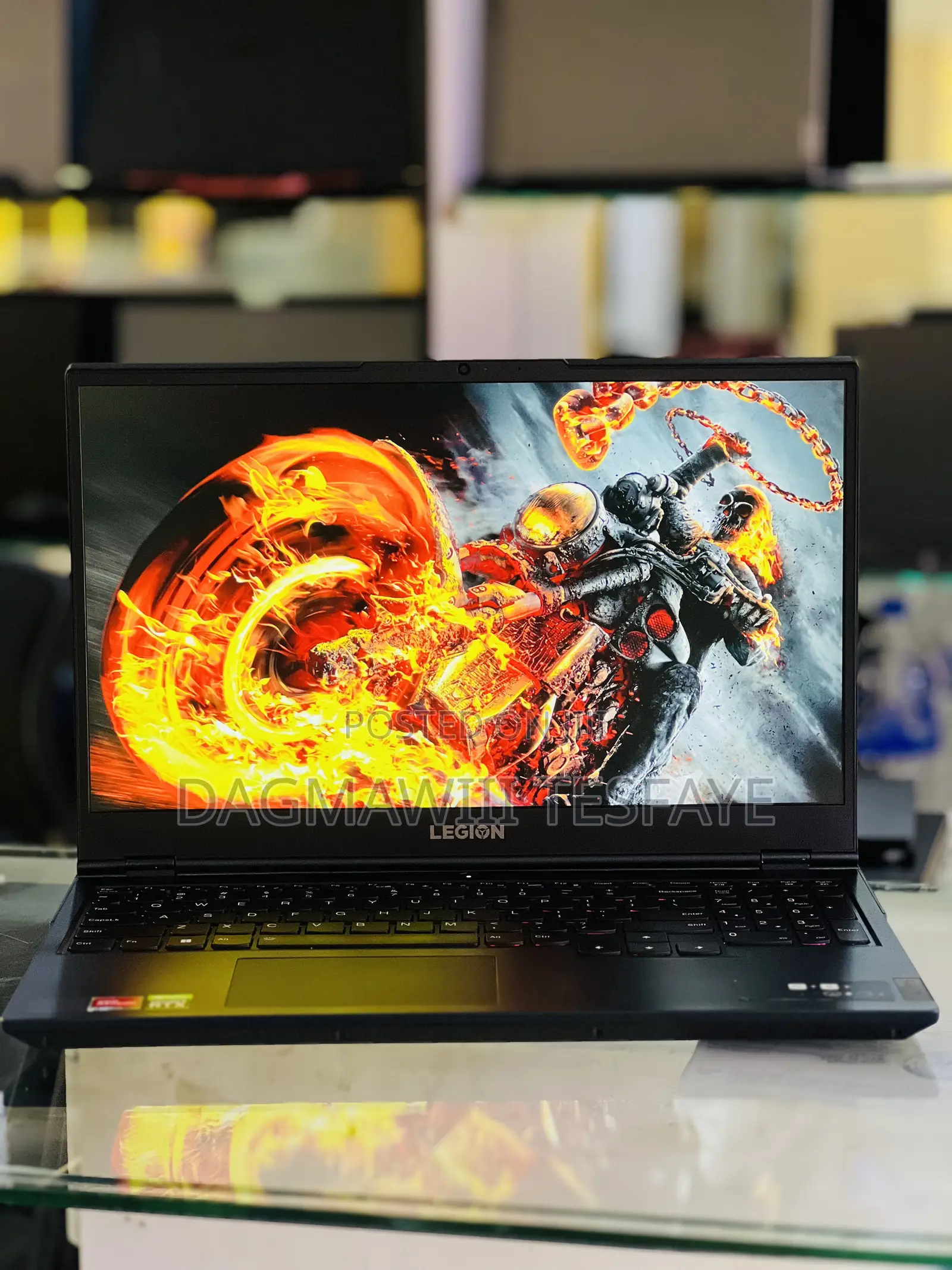 New Laptop Lenovo Legion 5 16GB AMD Ryzen 7 SSD 512GB