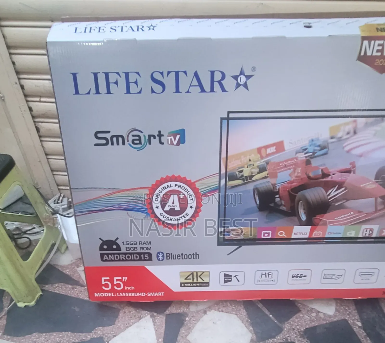 Life Star 55 Inch Smart Android 16 New 2026 TV