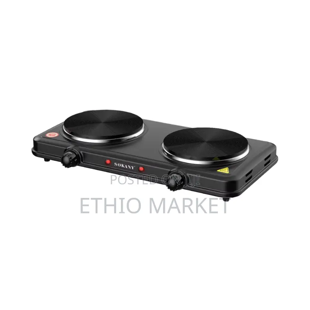 Sokany SK-5107 Double-Burner Electric Hot Plate