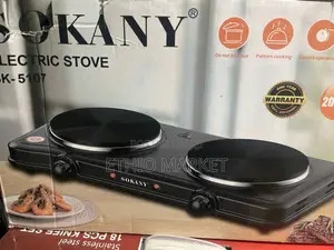 Sokany SK-5107 Double-Burner Electric Hot Plate