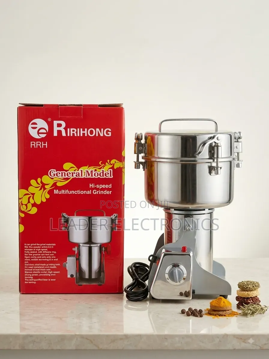 Ririhong High-Speed Multifunctional Coffee Grinder 2500 Gram