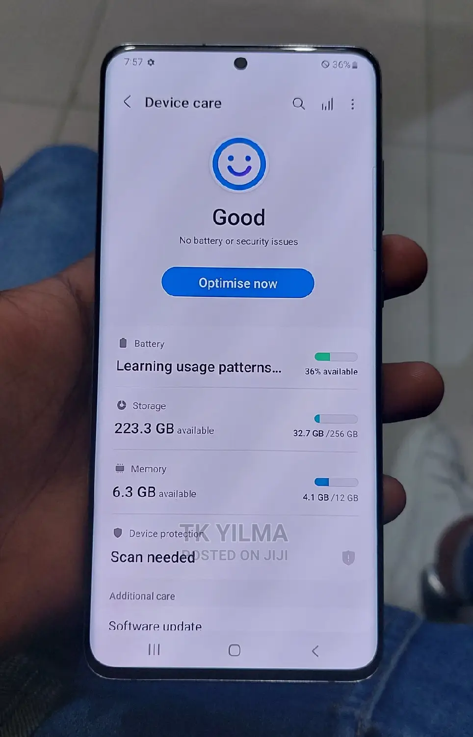 New Samsung Galaxy S20+ 5G 256 GB Gray