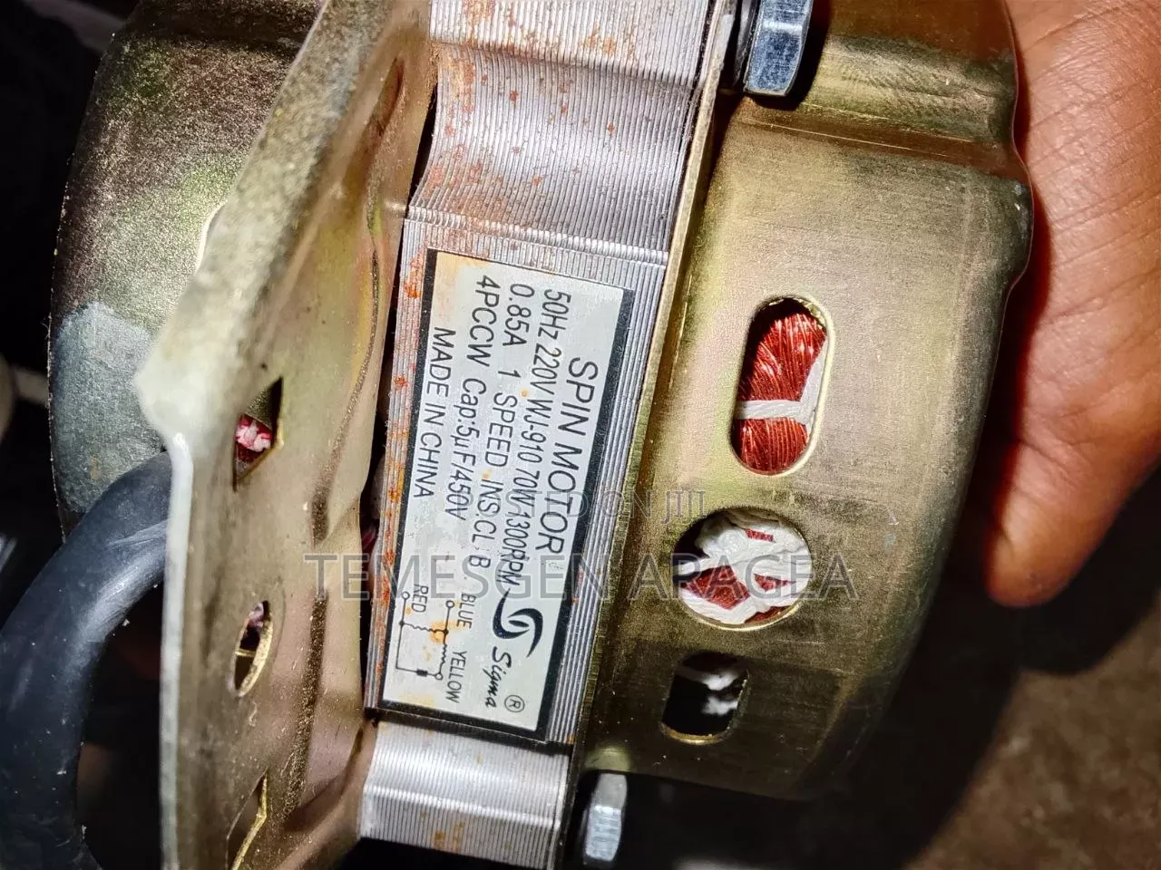AC 220 Motor የልብስ ማጠቢያ ሞተር